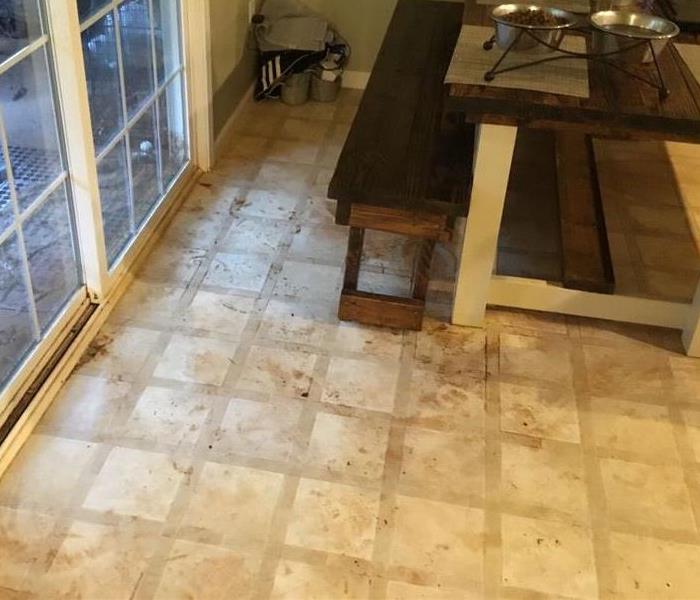 dining room cause of loss flood photo